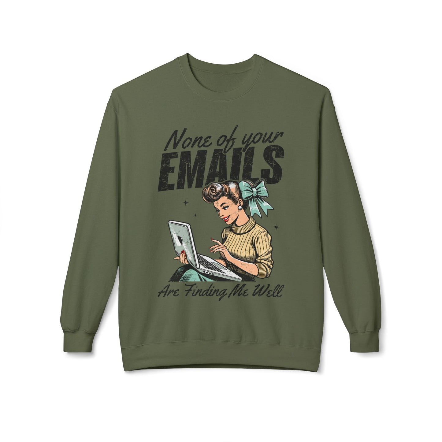 Funny Email Crewneck