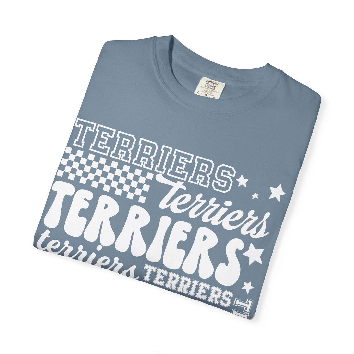 Terriers Repeated Comfort Colors Tee