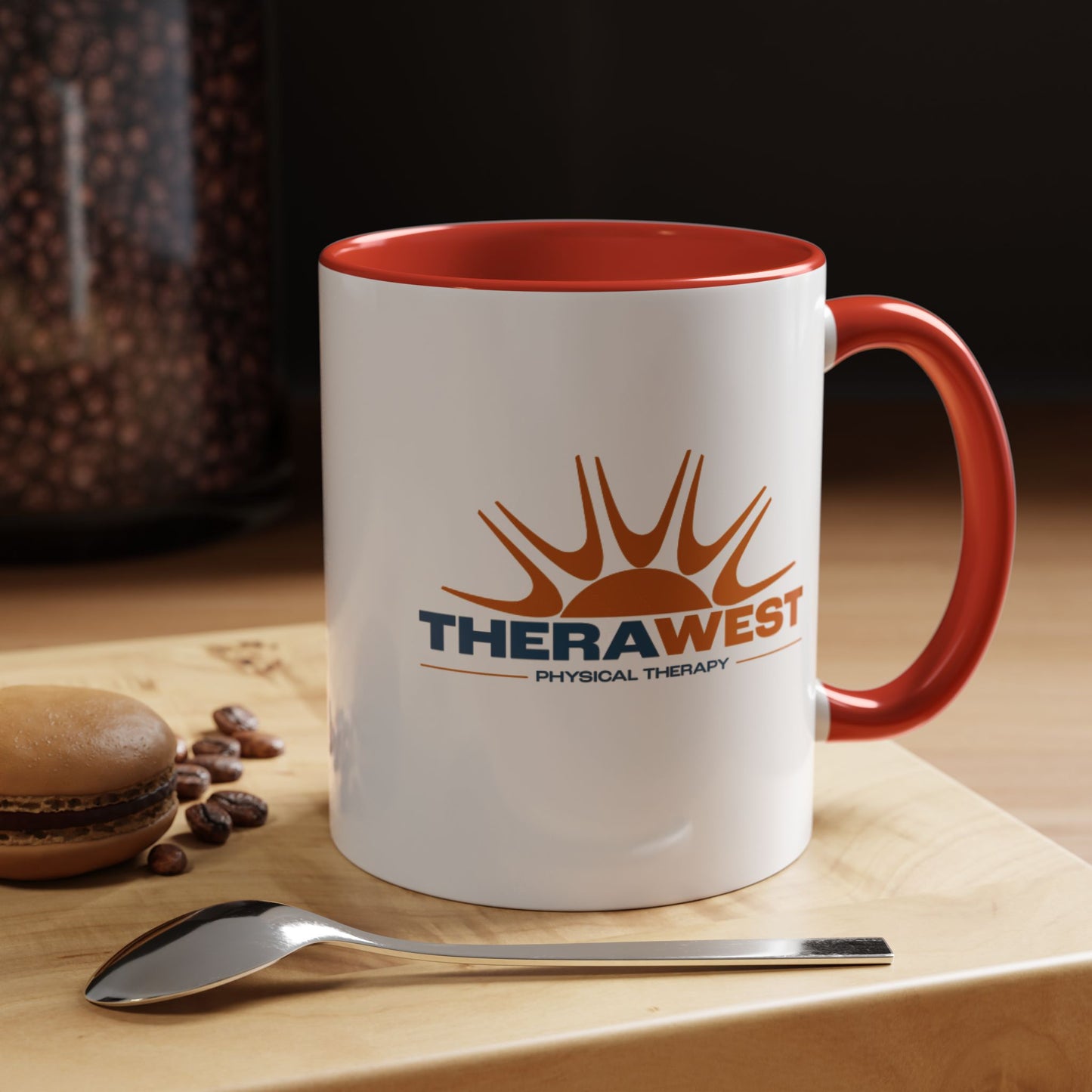 Colorful Handle TheraWest mug 11oz or 15 oz