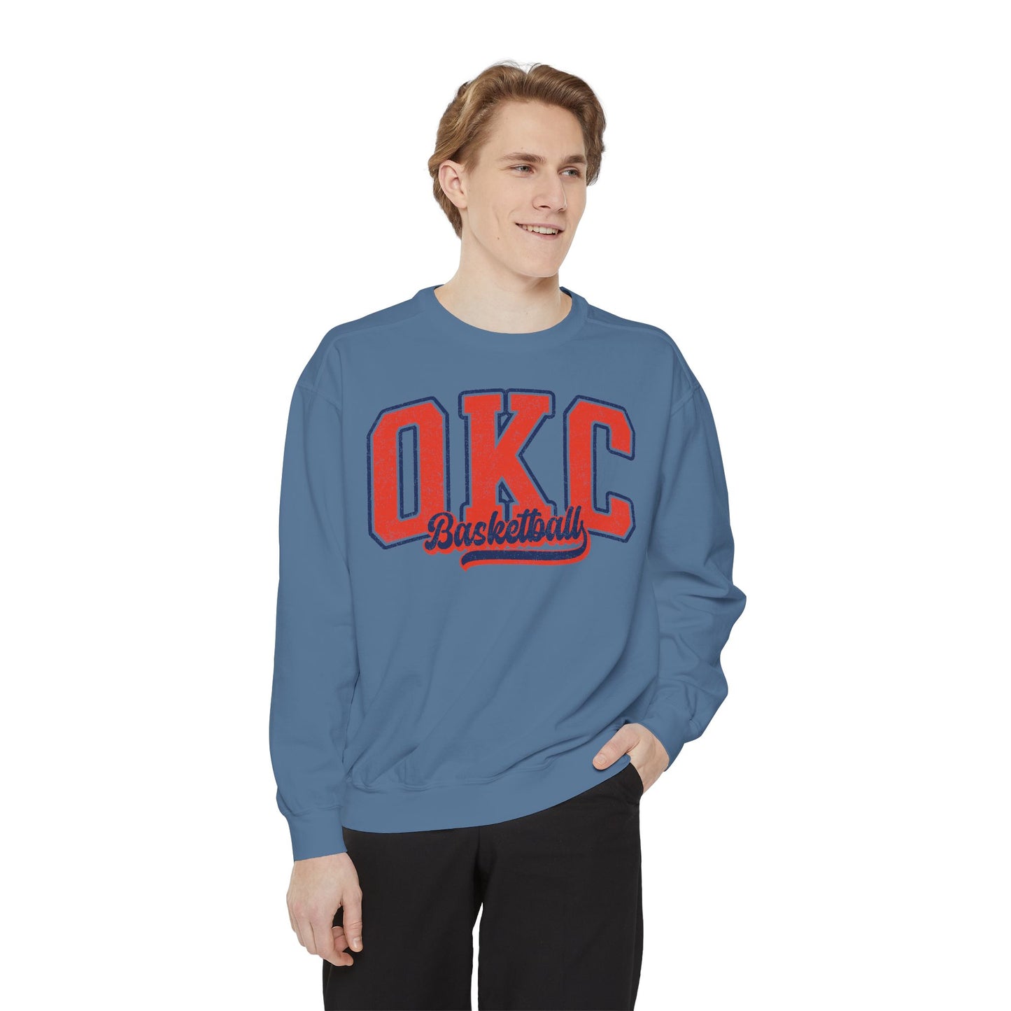 OKC Retro Heavy Weight Comfort Colors Crewneck