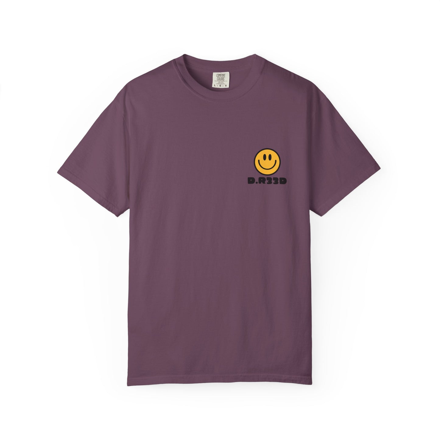 D.R33D Smiley Comfort Color Front Back