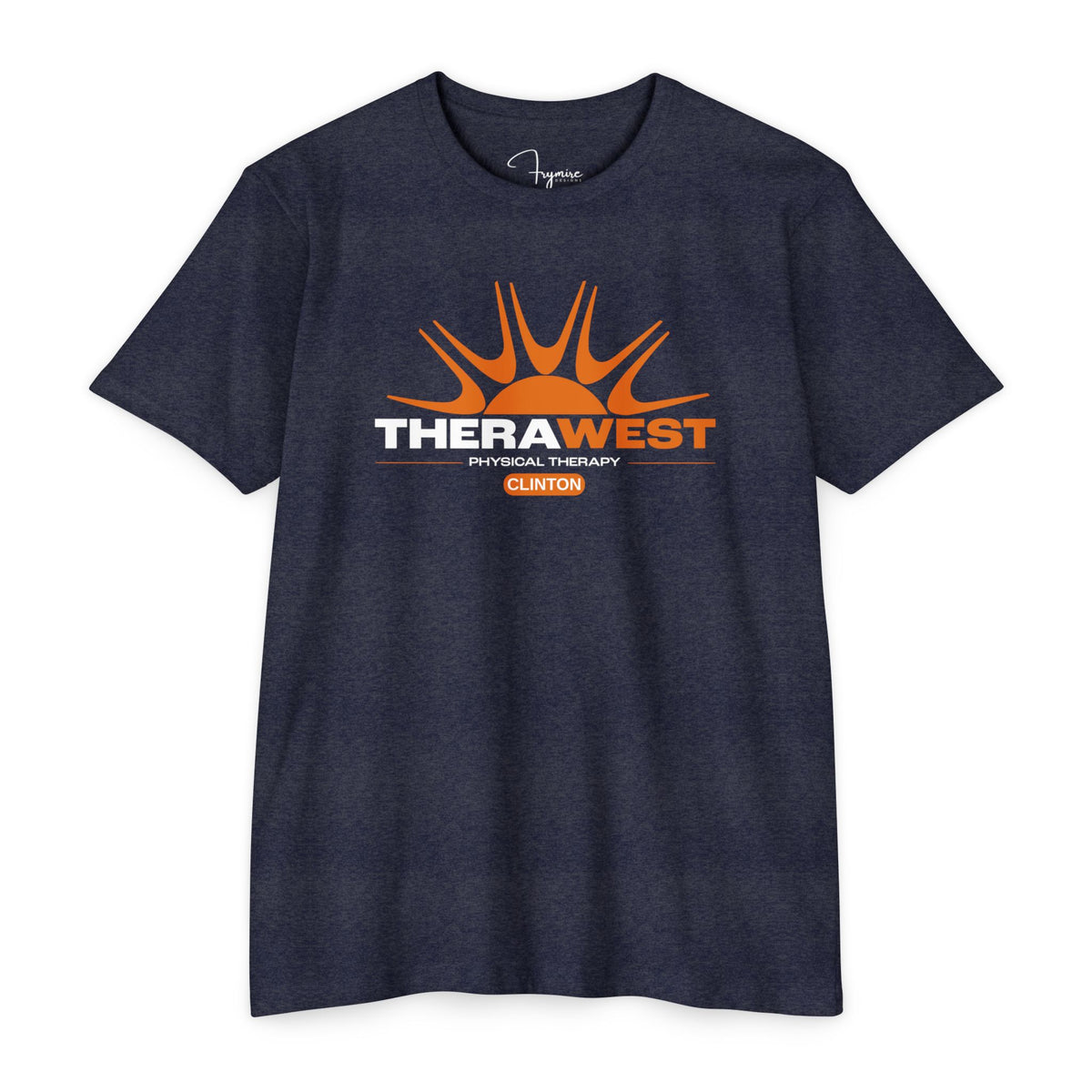 TheraWest Centered Location Unisex CVC Jersey T-shirt