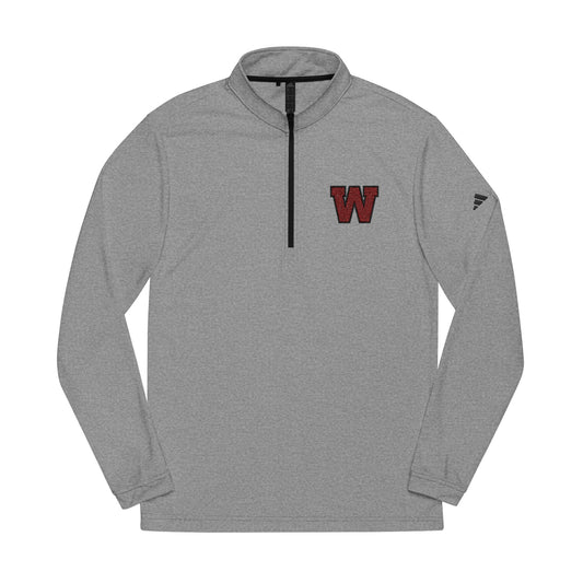 adidas® Quarter-Zip Pullover (Embroidery) Weatherford