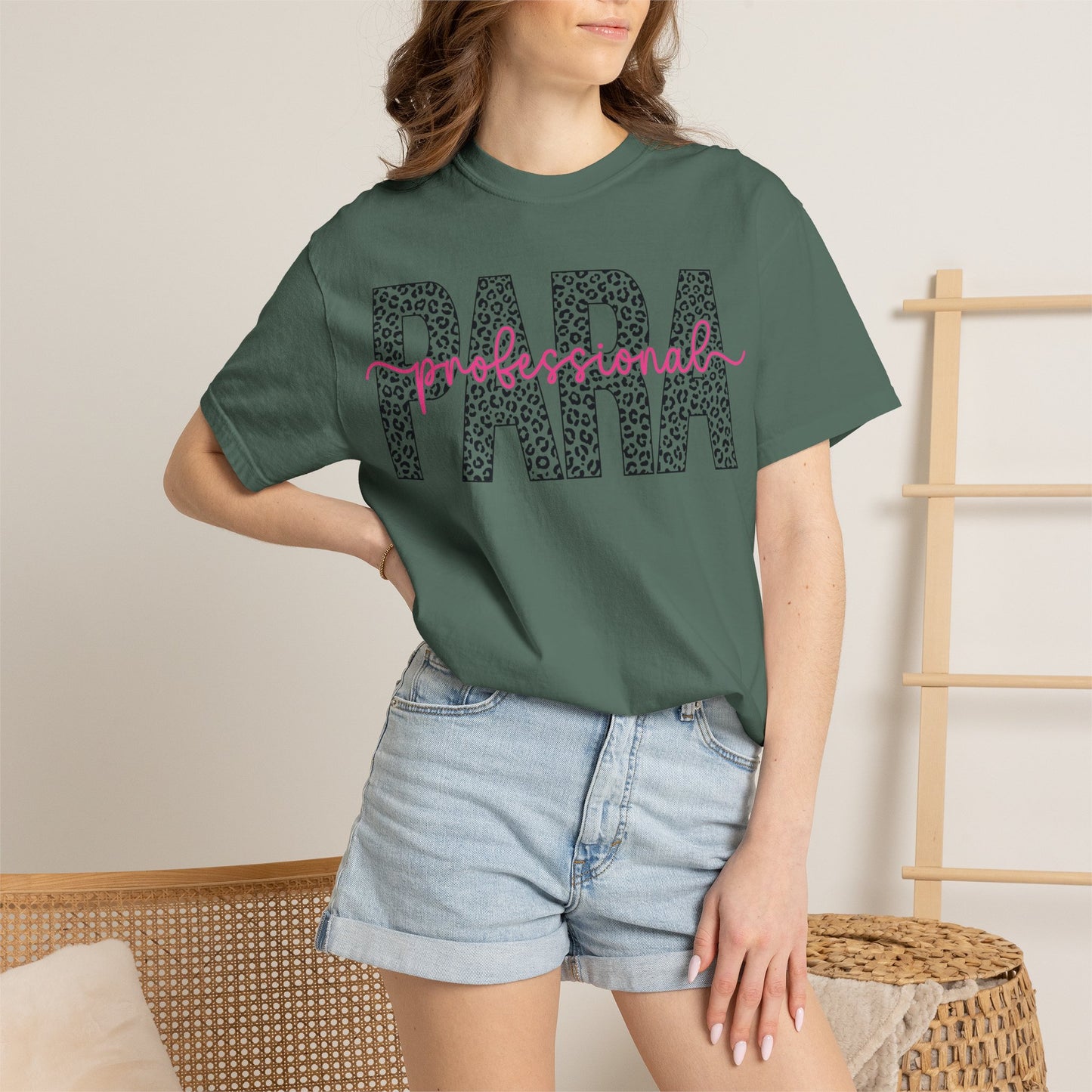 Leopard Para Comfort Colors