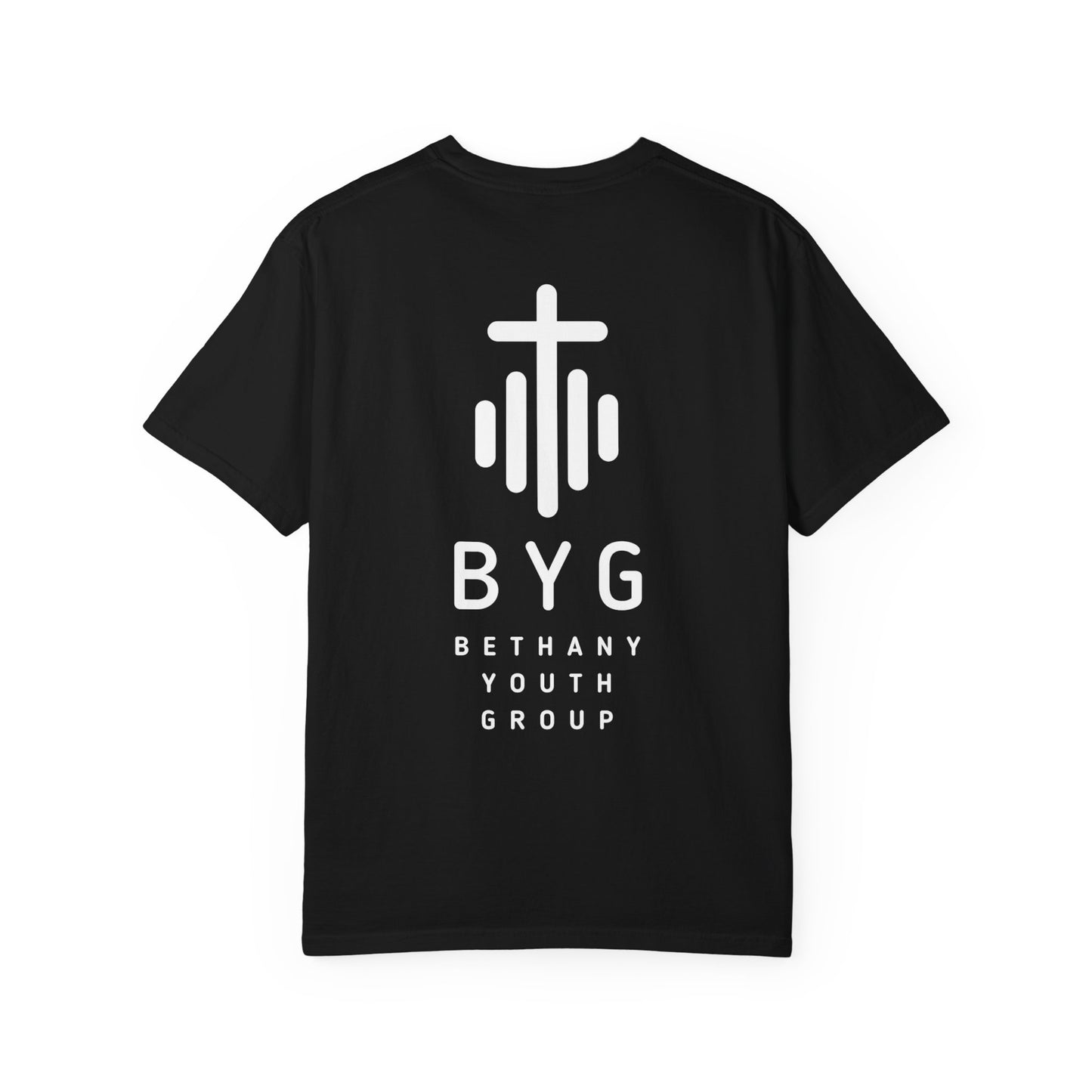 BYG White Logo Front/Back
