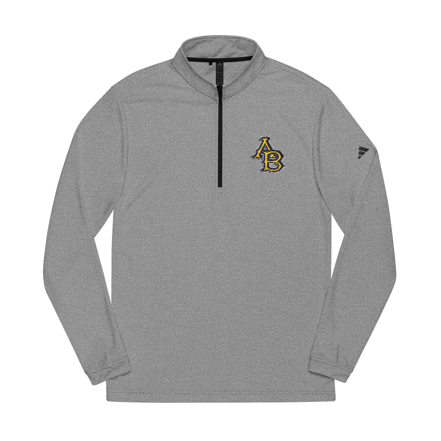 adidas® Quarter-Zip Pullover Embroidered AB Logo