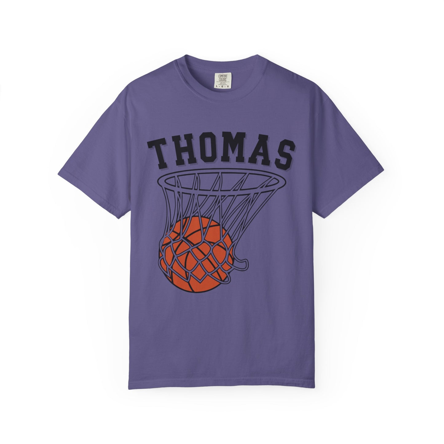 Thomas Basketball Comfort Colors tee
