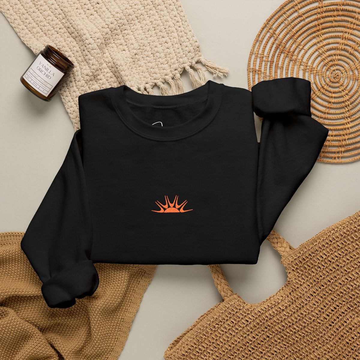 TheraWest Logo Embroidered Unisex Heavy Blend™ Crewneck Sweatshirt