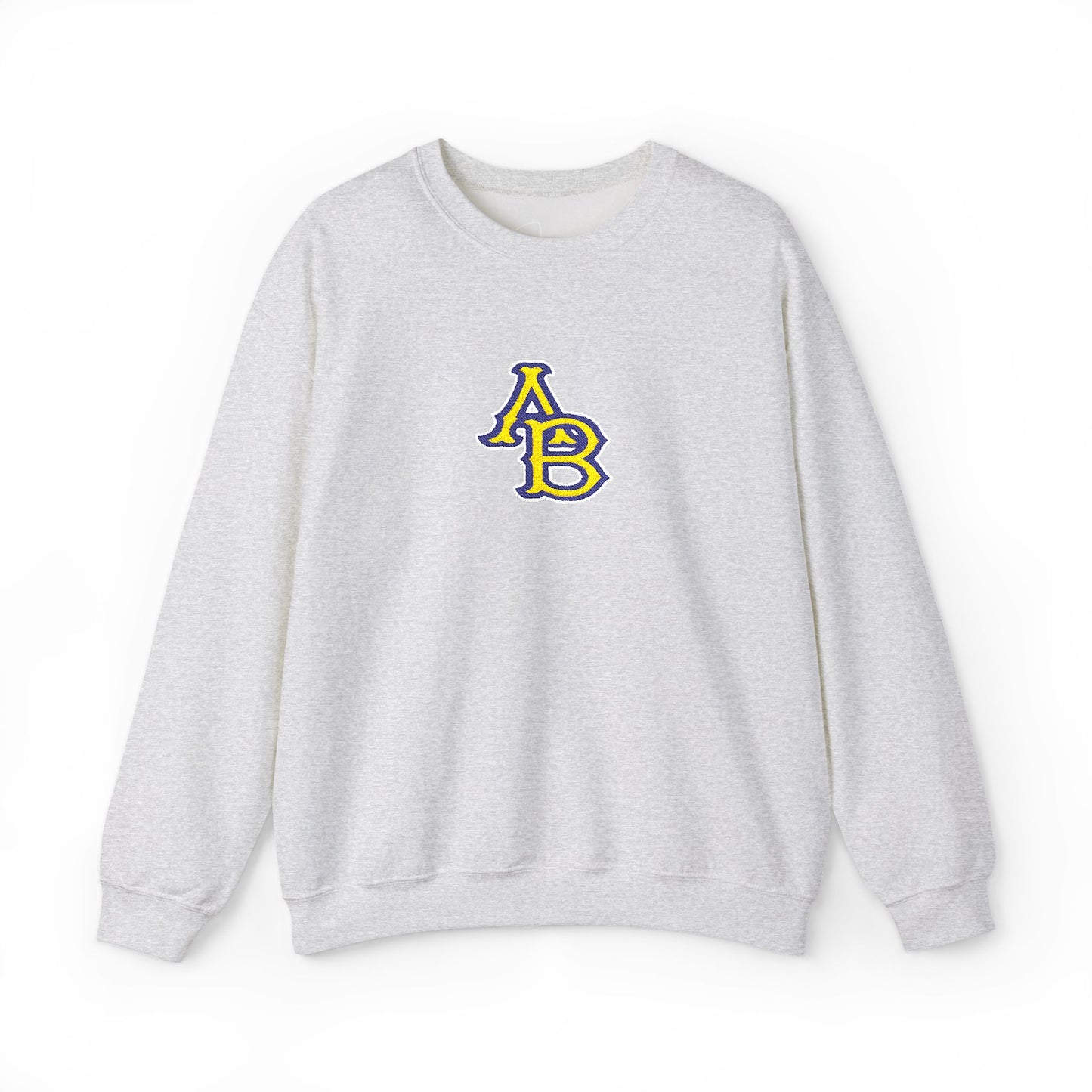 Embroidered AB logo Unisex Heavy Blend™ Crewneck Sweatshirt