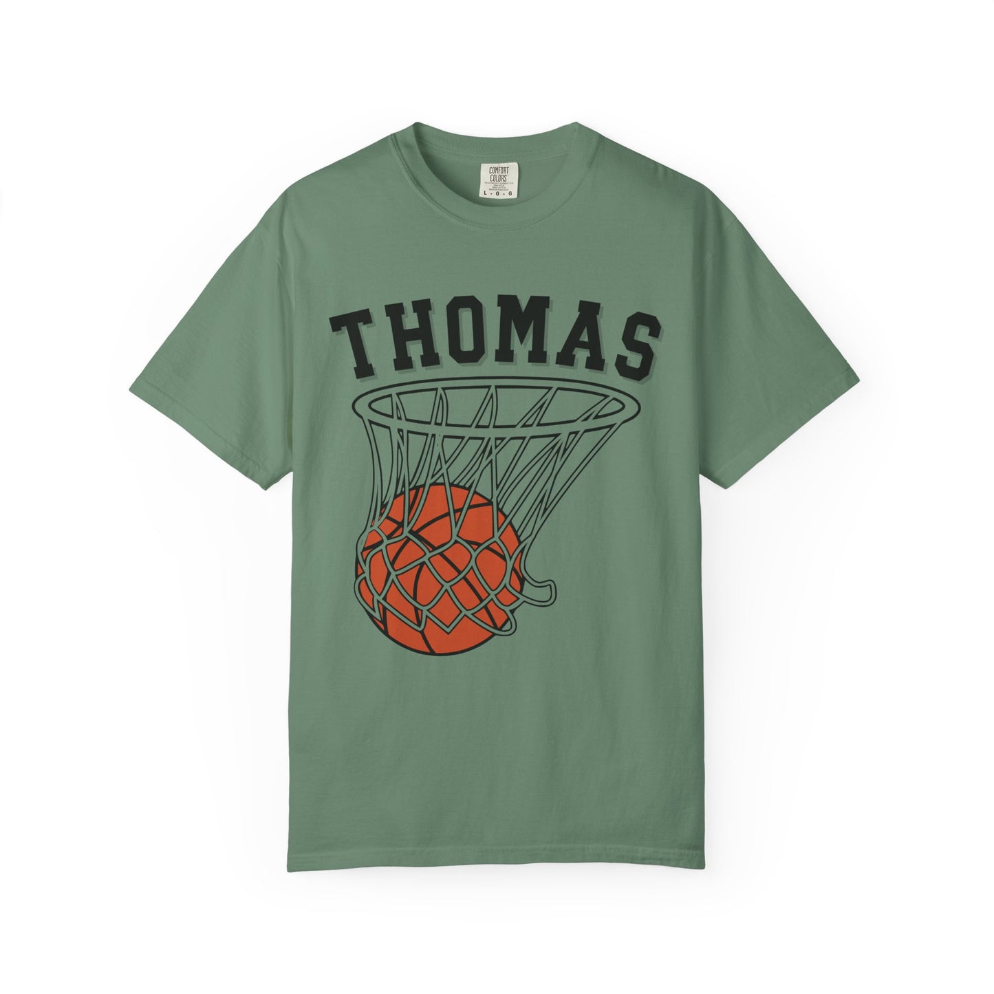 Thomas Basketball Comfort Colors tee
