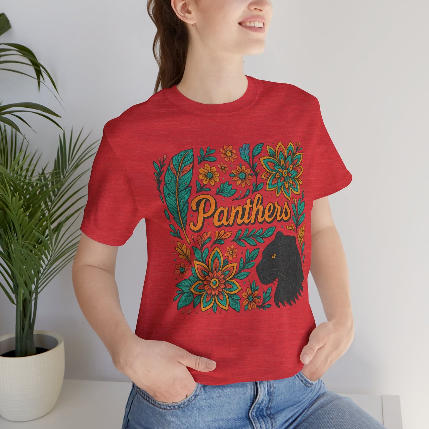Boho Panthers Bella Canvas
