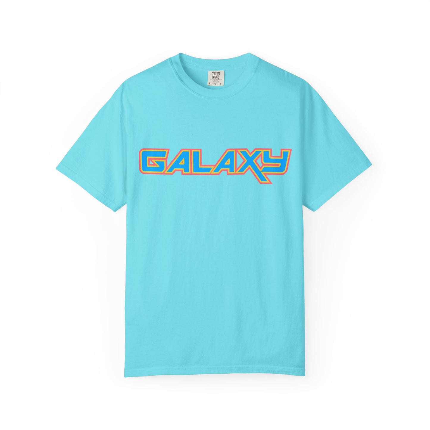 Galaxy Comfort Colors Tee W/ Pink
