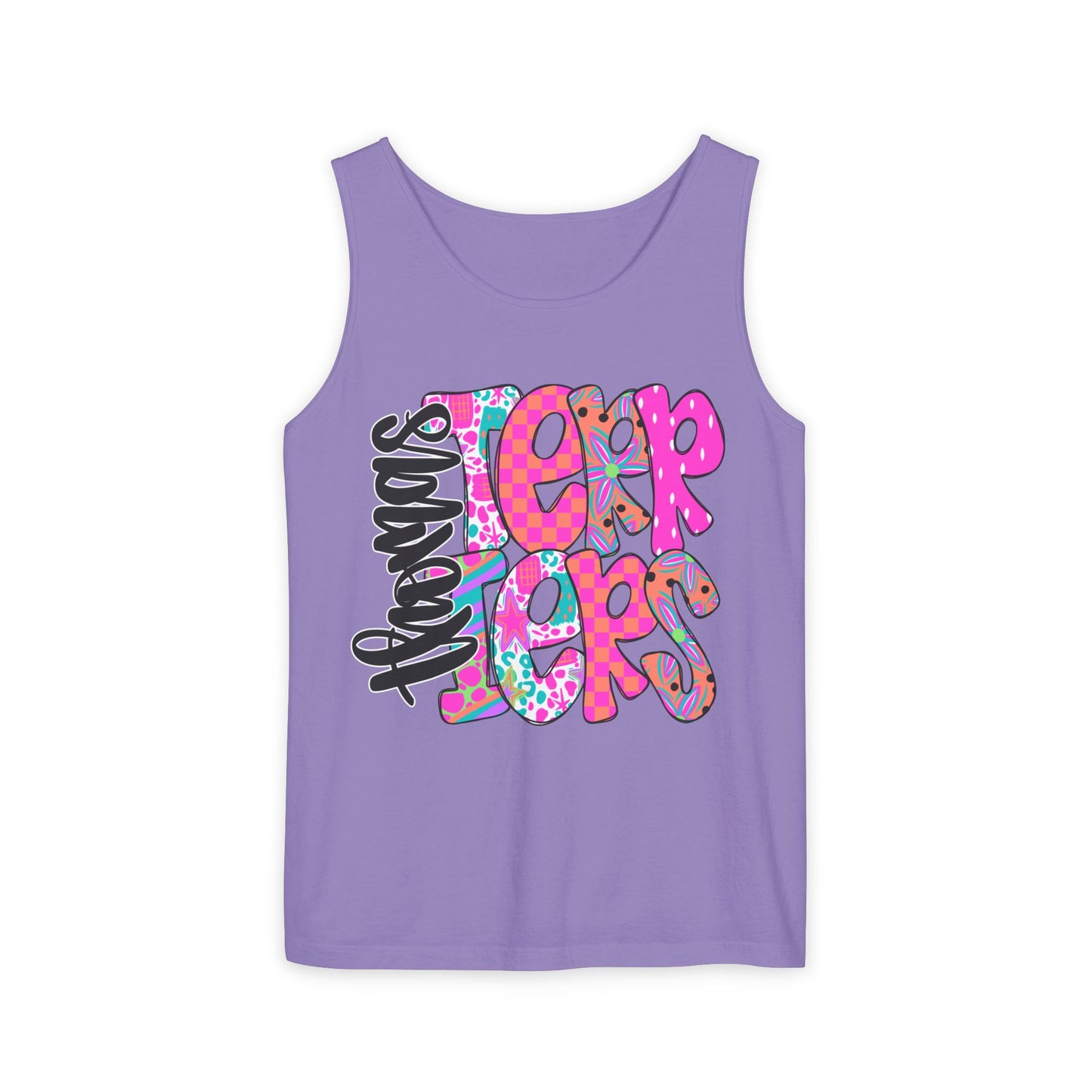Thomas Terrier Stacked Tank Top Comfort Colors