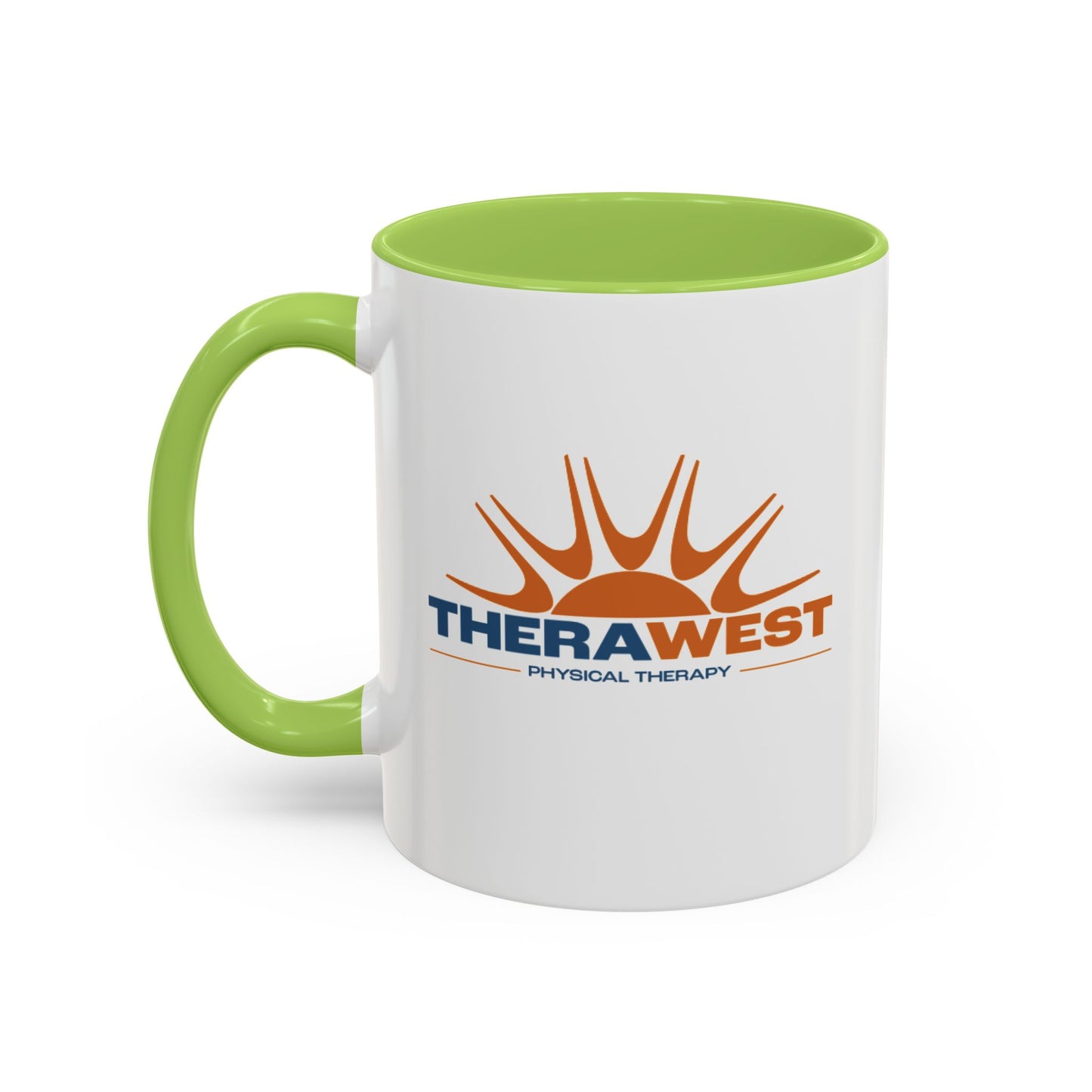 Colorful Handle TheraWest mug 11oz or 15 oz