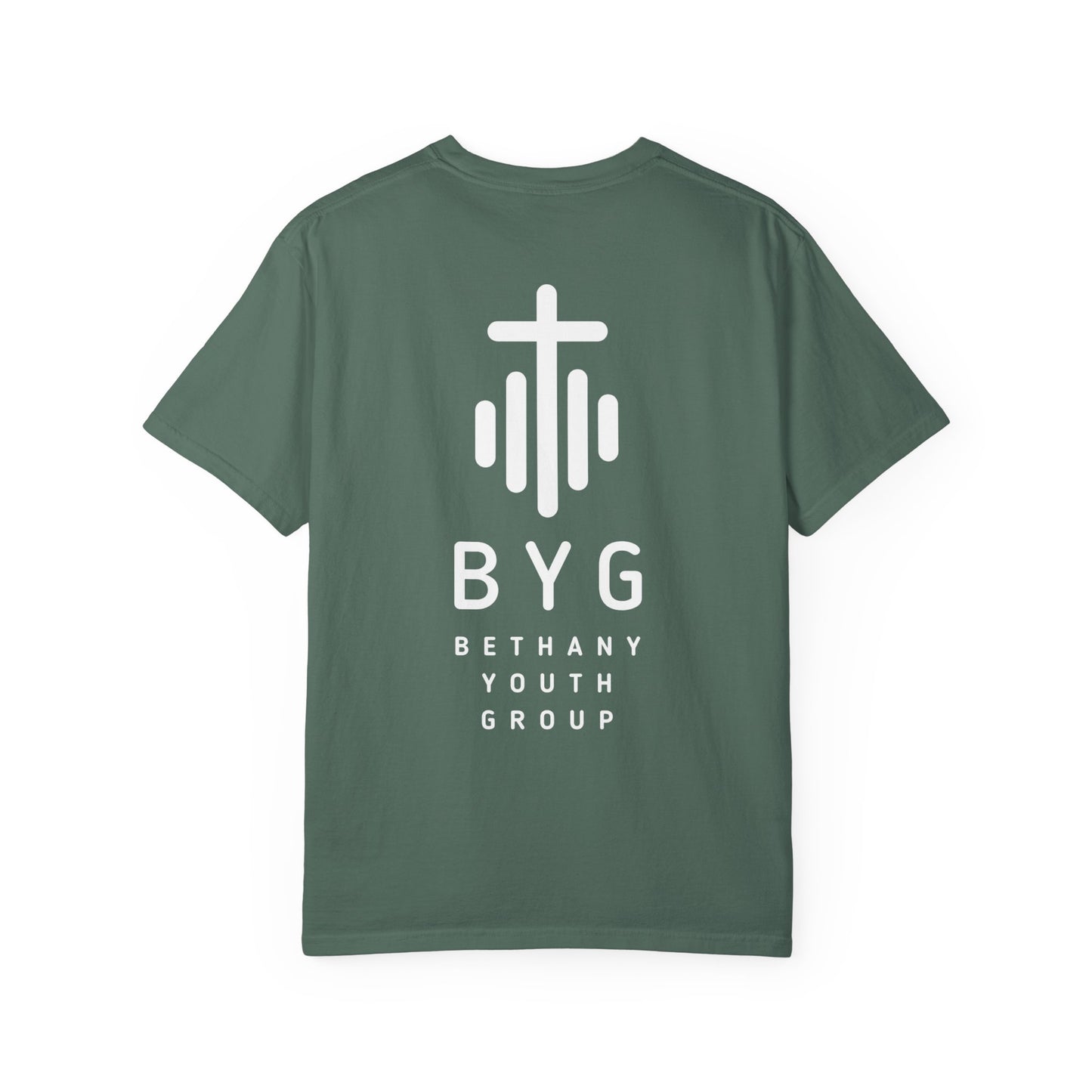 BYG White Logo Front/Back