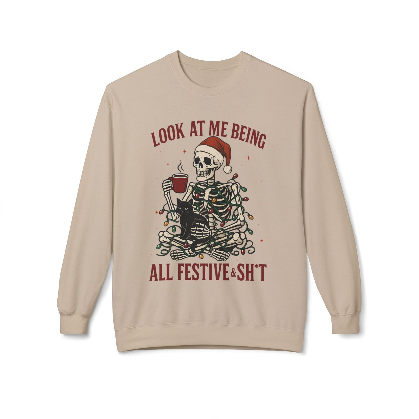 Look At Me Christmas Crewneck