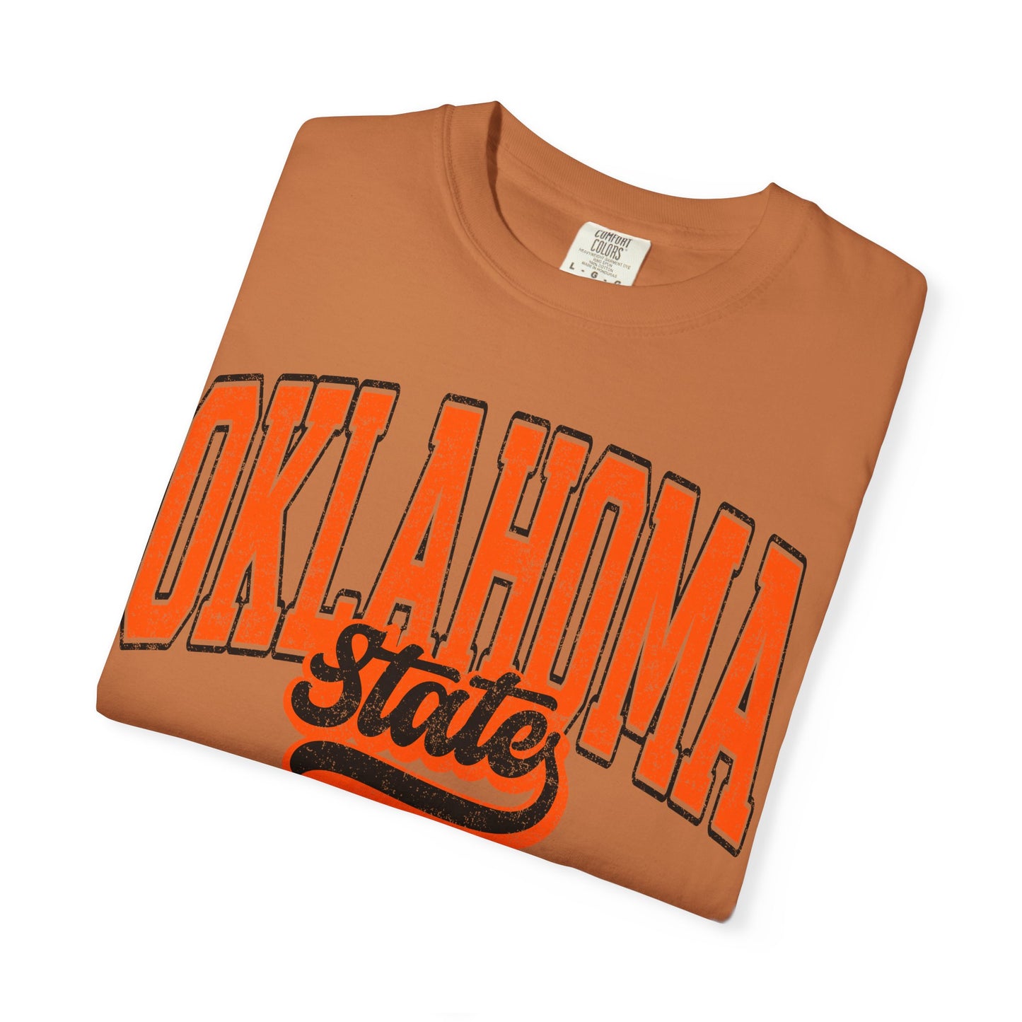 Retro comfort colors tee OKSTATE