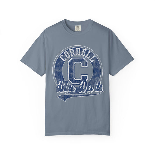 Vintage Cordell Blue Devils Comfort Colors Tee