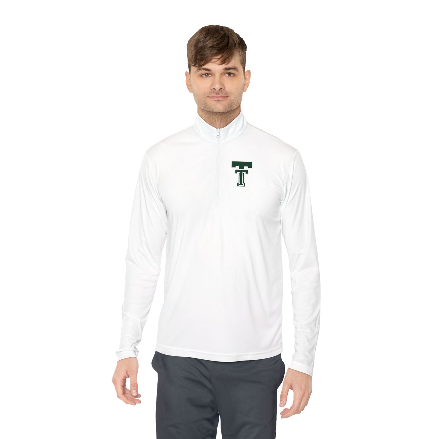 Unisex Quarter-Zip Pullover Thomas Terriers