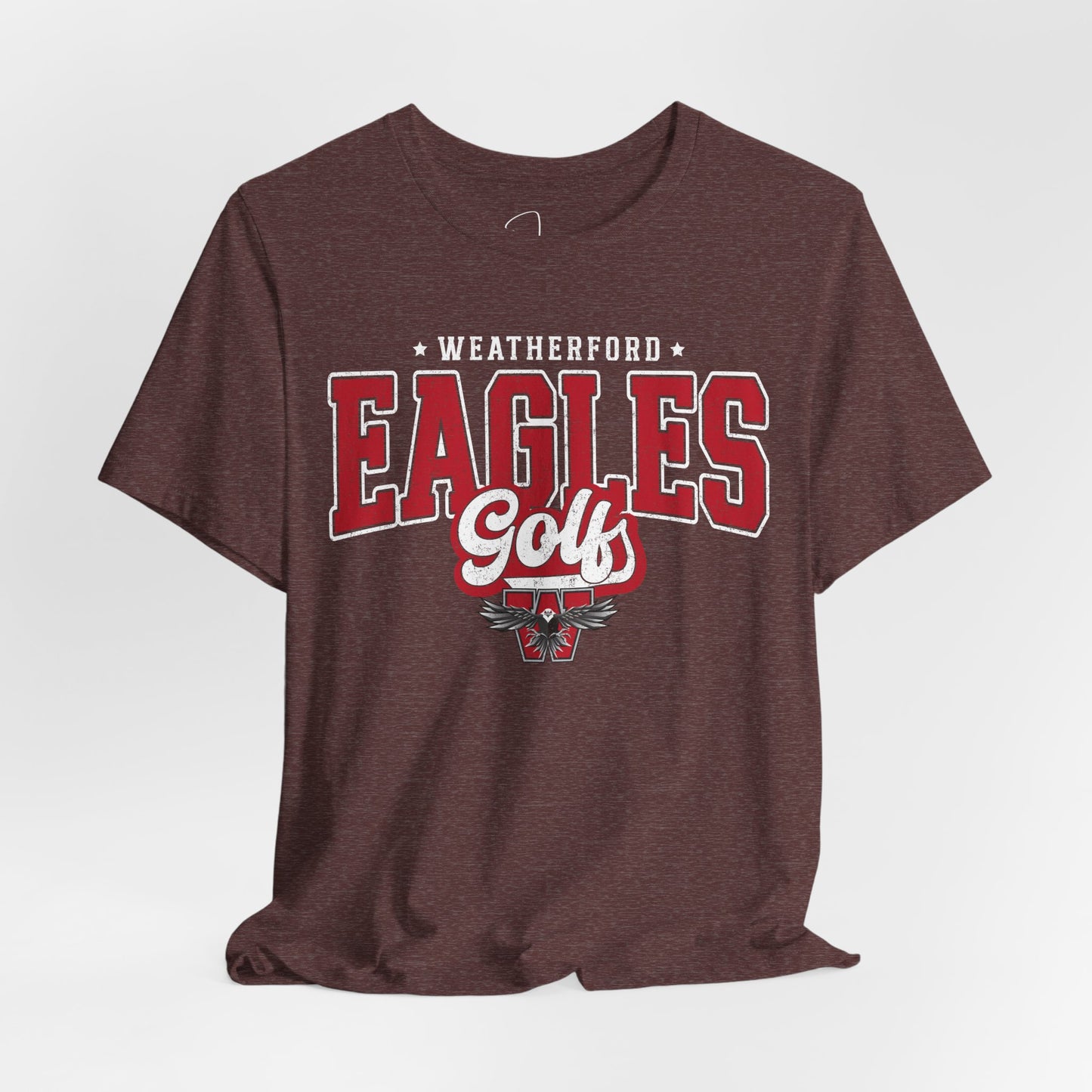 Weatherford Eagles Golf Bella Canvas Tee