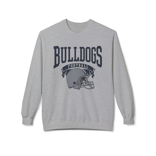 Bulldogs Football Midweight Softstyle Sweatshirt