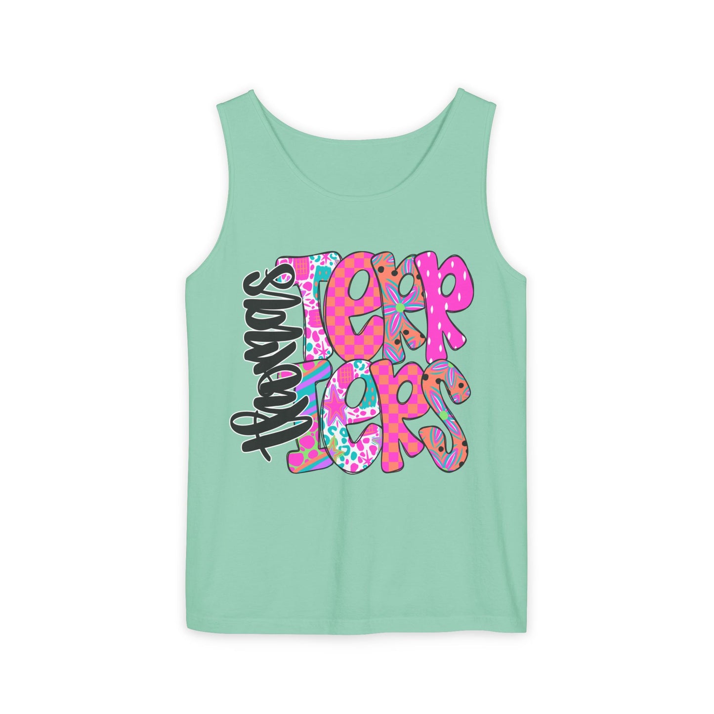 Thomas Terrier Stacked Tank Top Comfort Colors