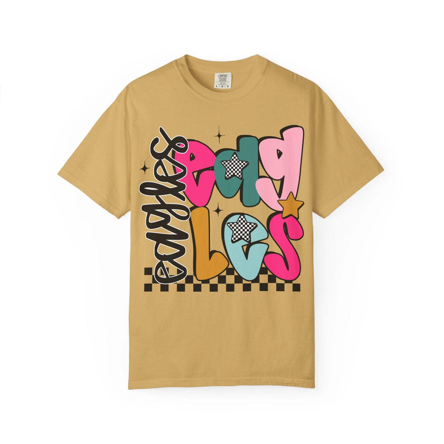 Checkered Funky Eagles Comfort Colors