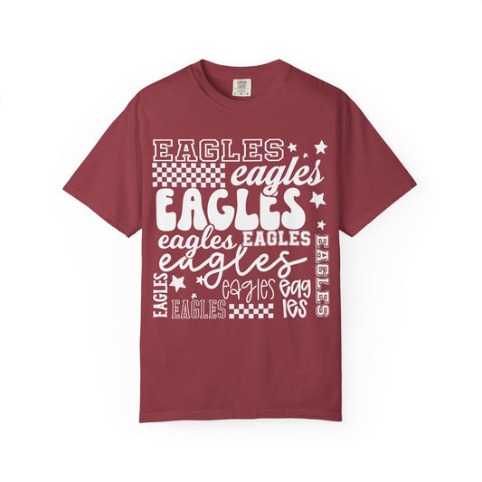 Eagles Repeated Comfort Colors Tee