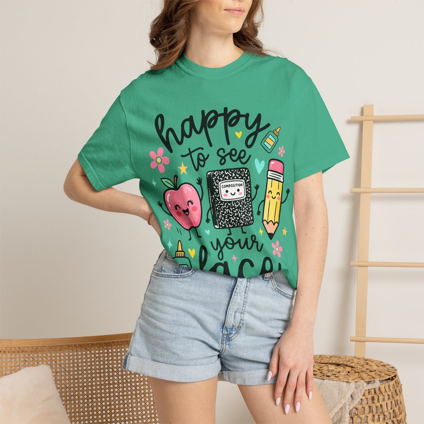 Happy to see your face version 2 comfort colors