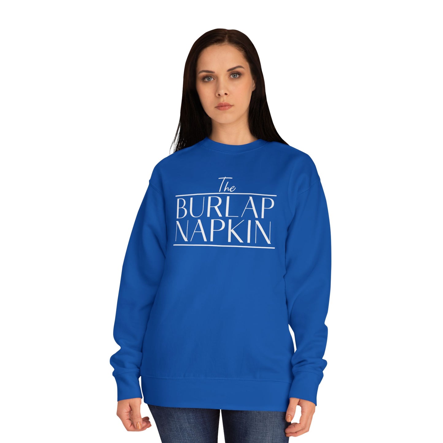 Unisex Crew Sweatshirt The Burlap Napkin