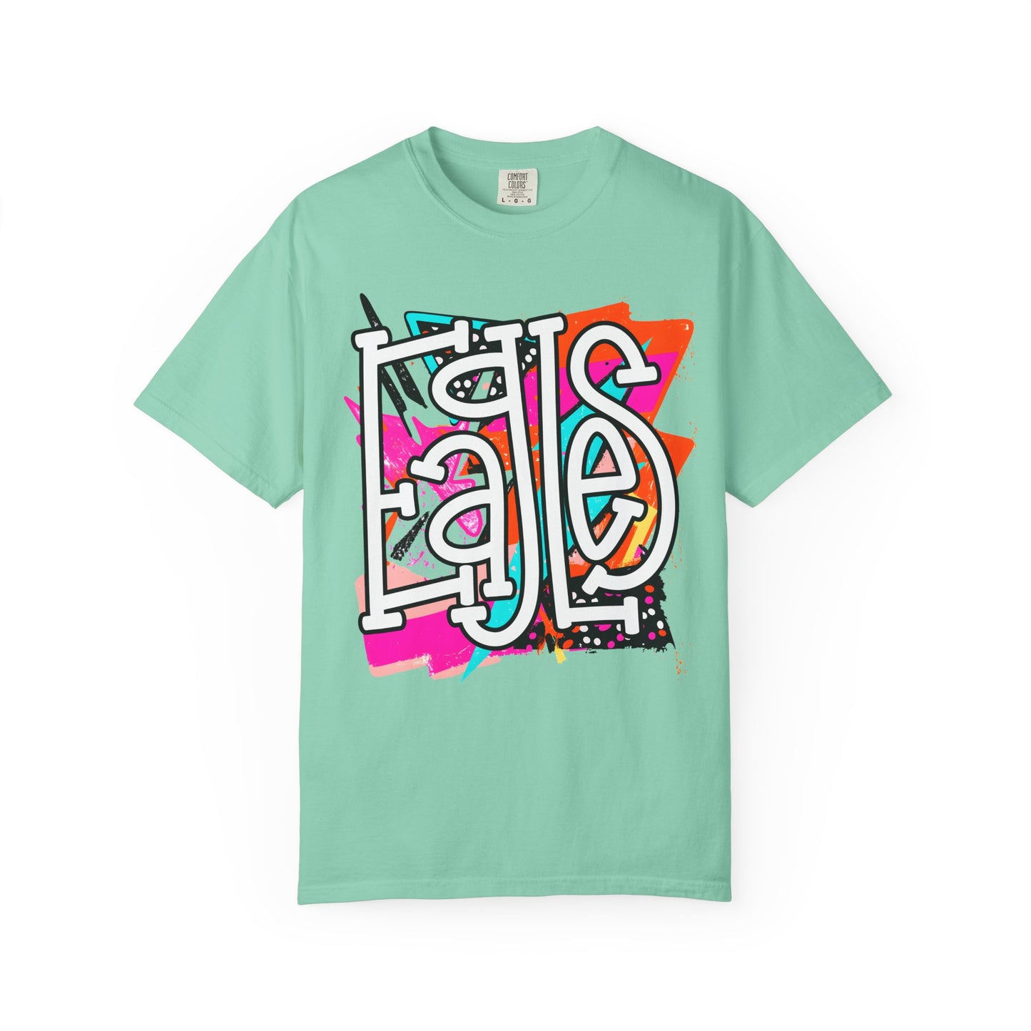 Eagles Funky Comfort Colors Tee