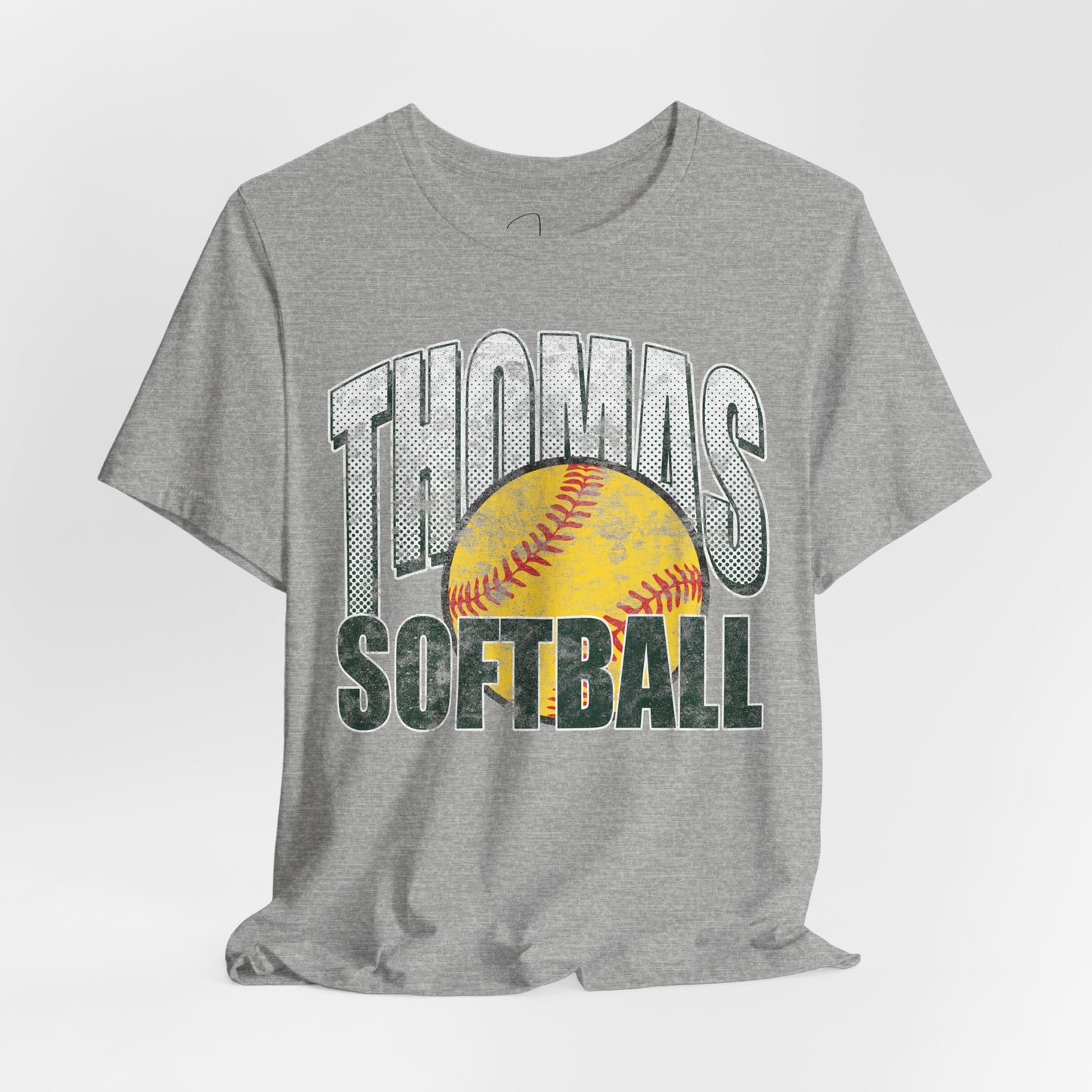 Thomas Softball Tee Bella Canvas