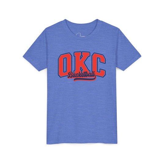 Youth OKC Basketball Tee