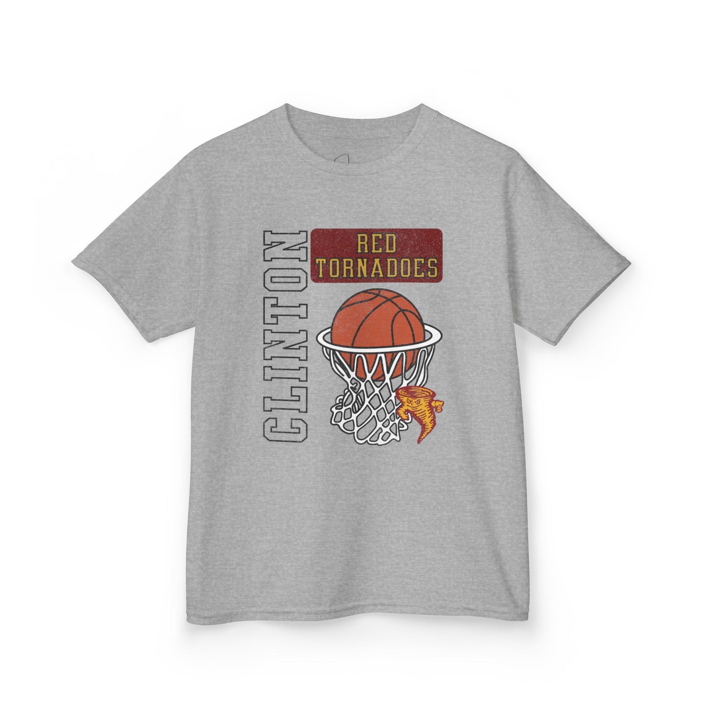 Youth Cotton™ Tee Clinton Basketball
