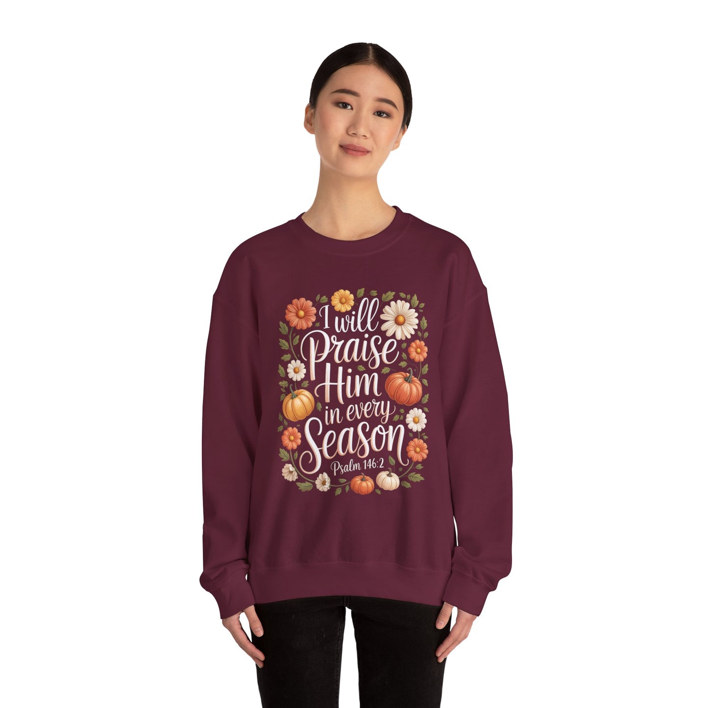 I Will Praise Him Crewneck