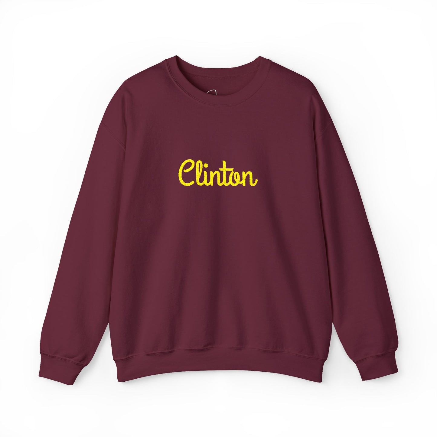 Clinton Embroidery Unisex Heavy Blend™ Crewneck Sweatshirt