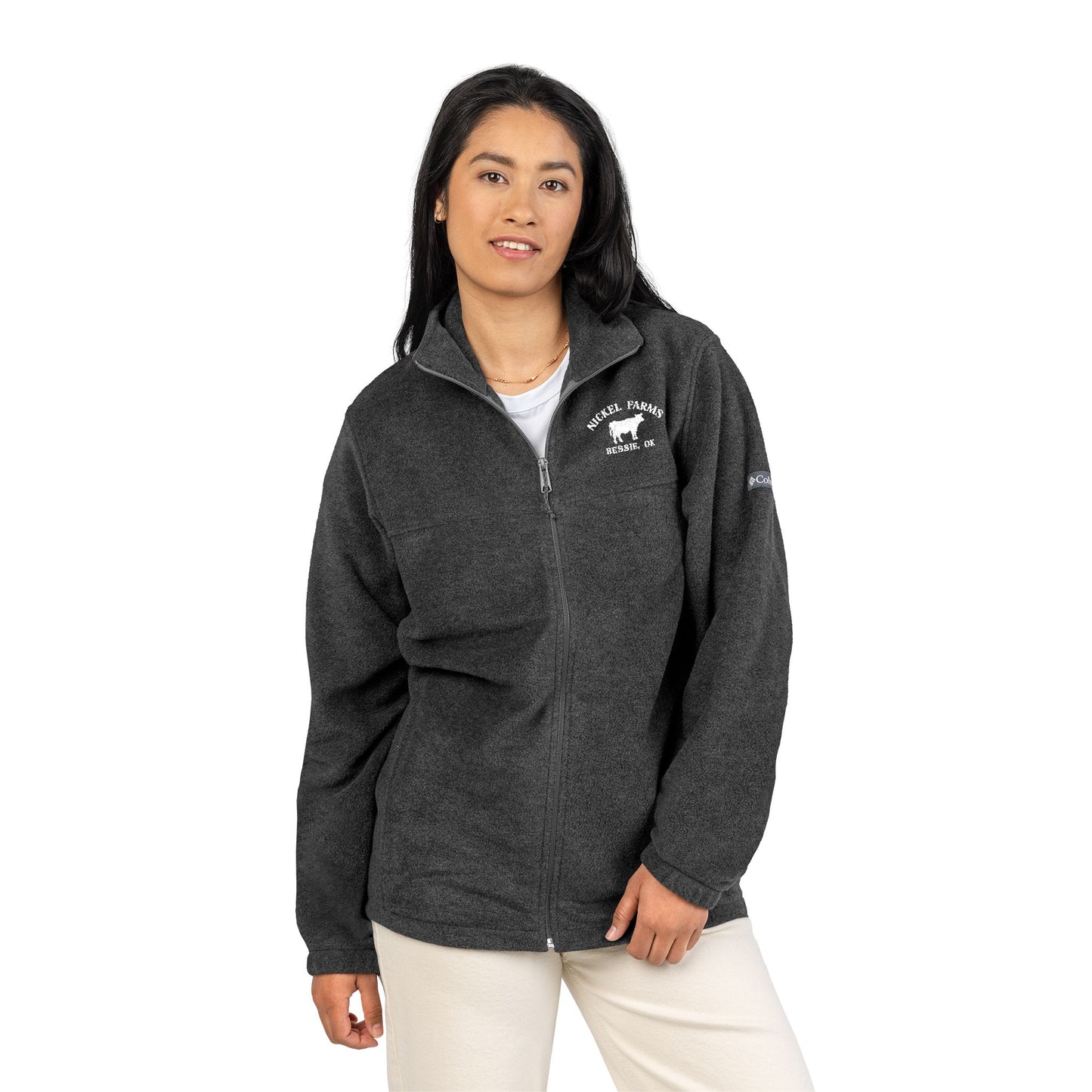 Unisex Columbia Fleece Jacket (Embroidery) Nickel Farms