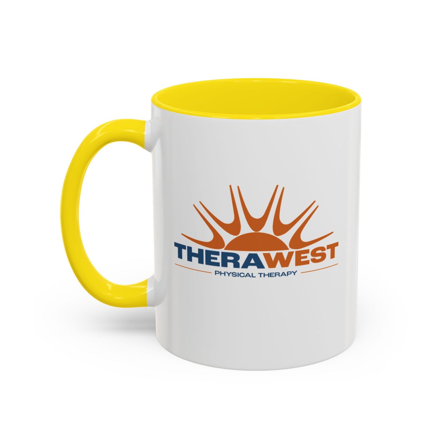 Colorful Handle TheraWest mug 11oz or 15 oz