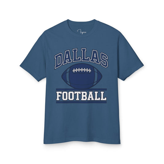 Vintaged Faded Navy Dallas Football Tee