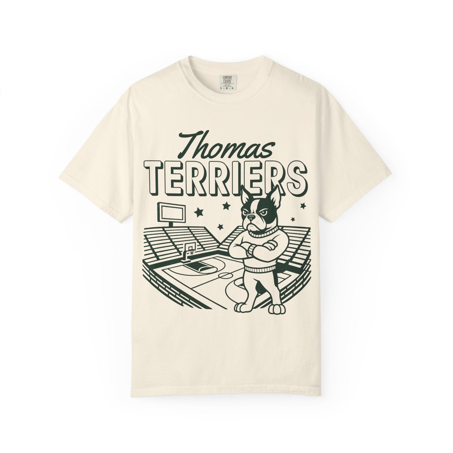 Thomas Terriers Basketball Tee