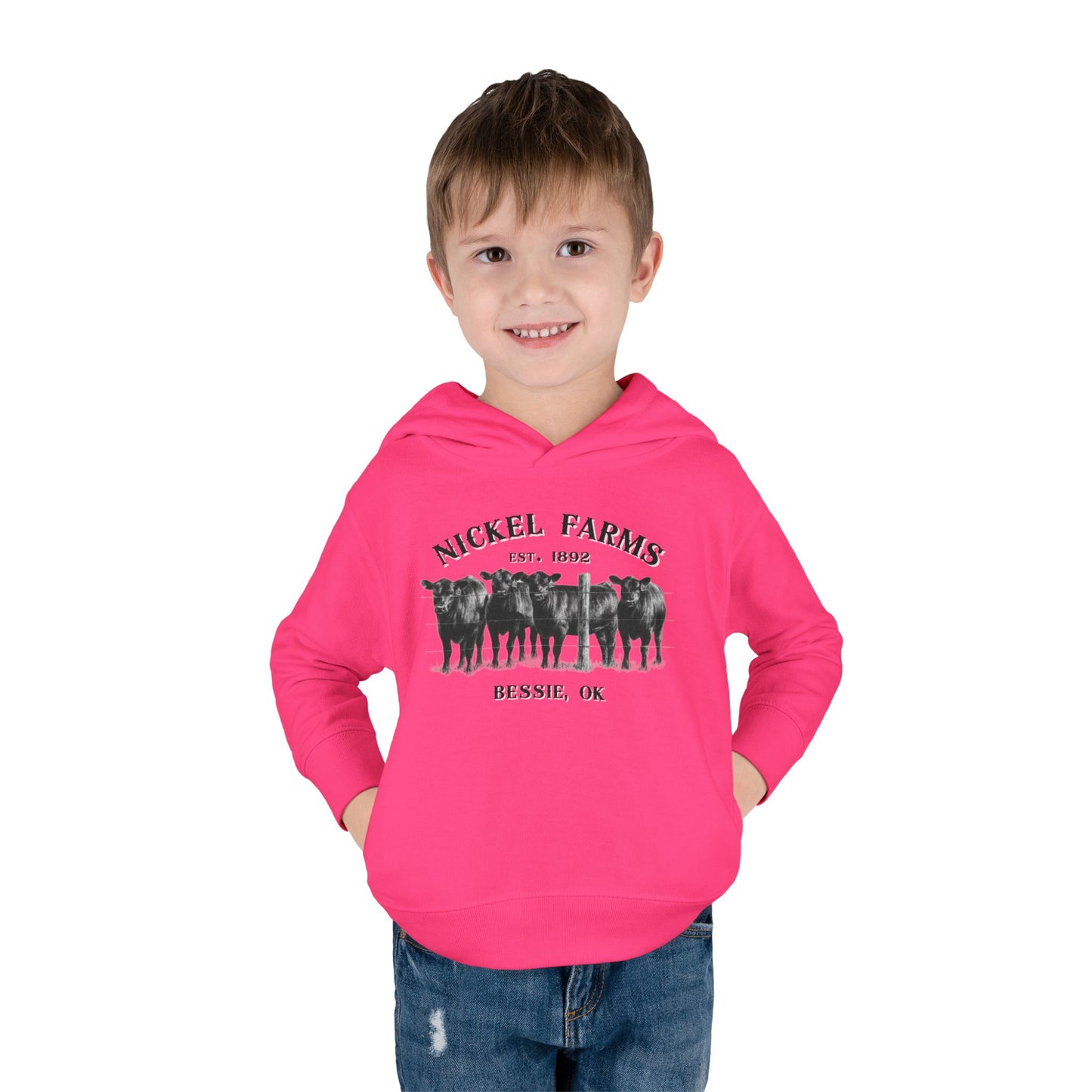 Toddler Pullover Fleece Hoodie Nickel Farms