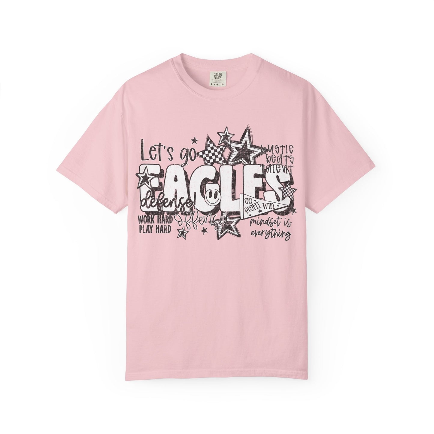 Lets Go Eagles Comfort Colors