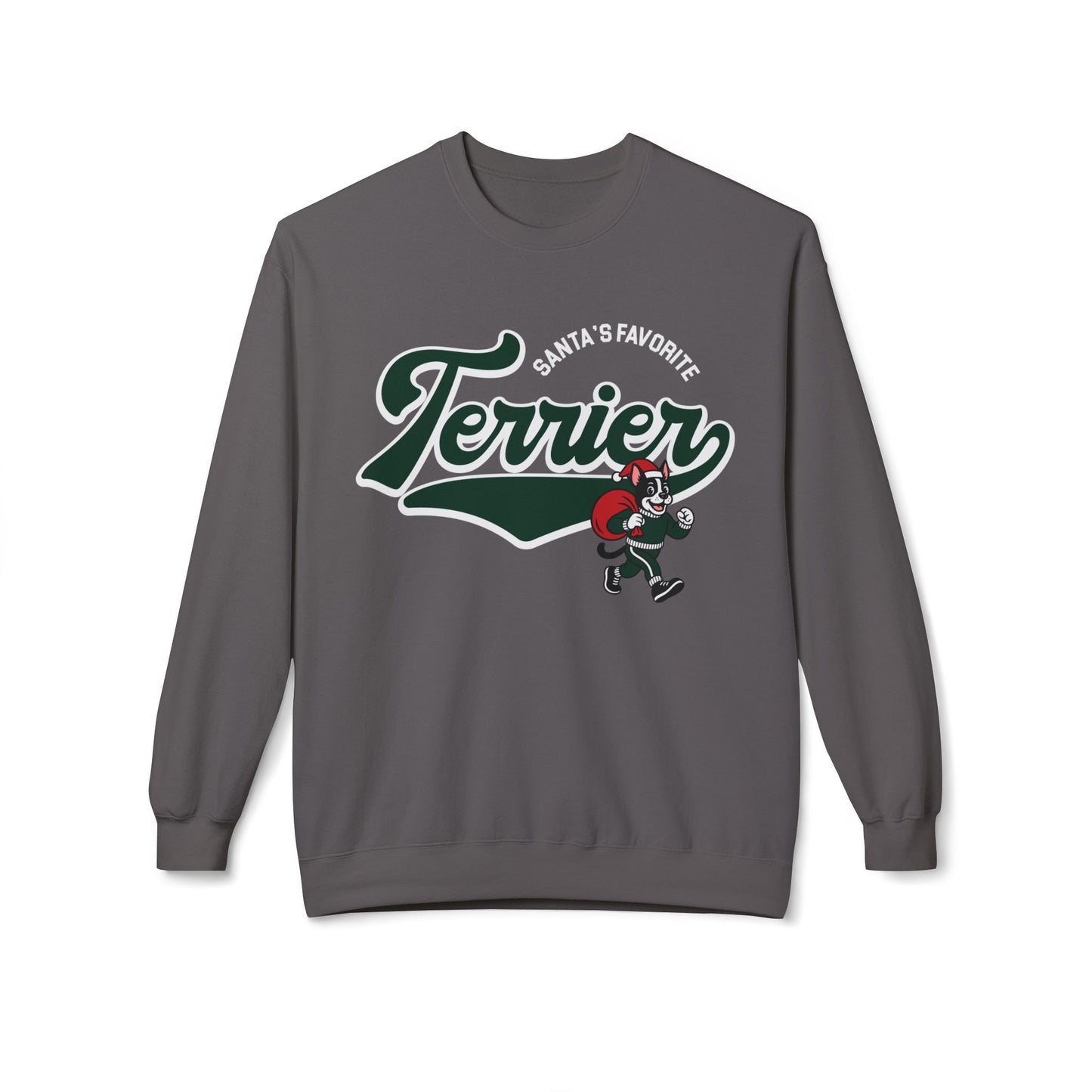 Santa's Favorite Terrier Crewneck Sweatshirt