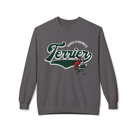 Santa's Favorite Terrier Crewneck Sweatshirt