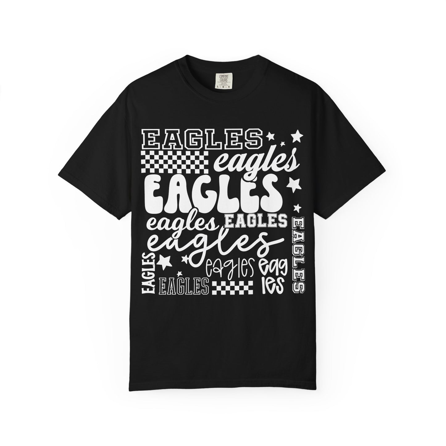 Eagles Repeated Comfort Colors Tee