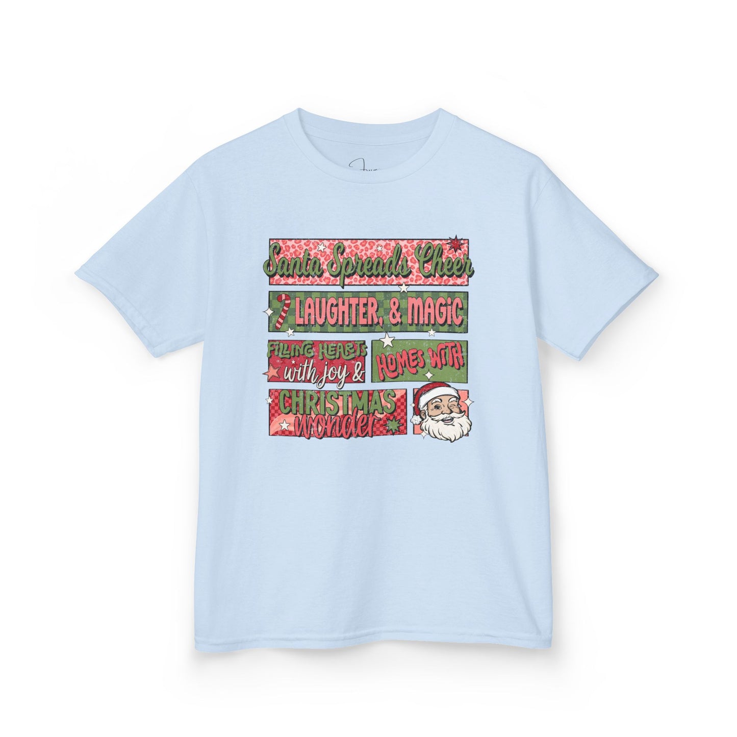 Santa Spreads Cheer Youth Tee
