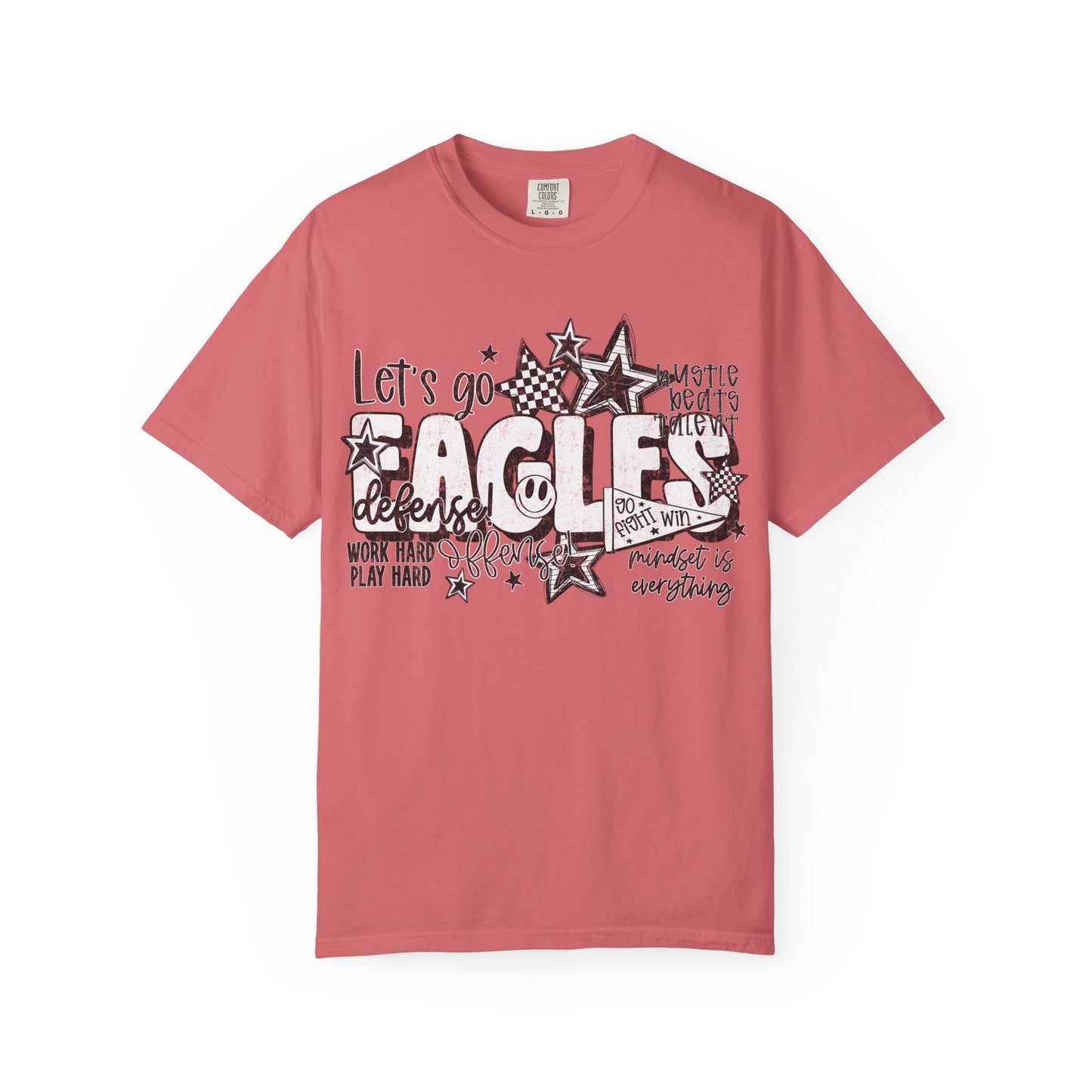 Lets Go Eagles Comfort Colors