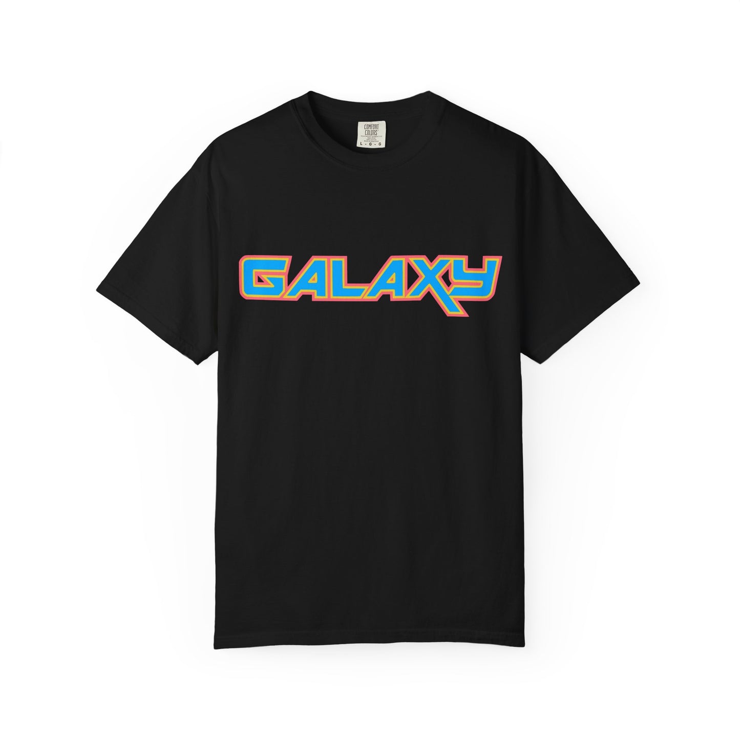 Galaxy Comfort Colors Tee W/ Pink
