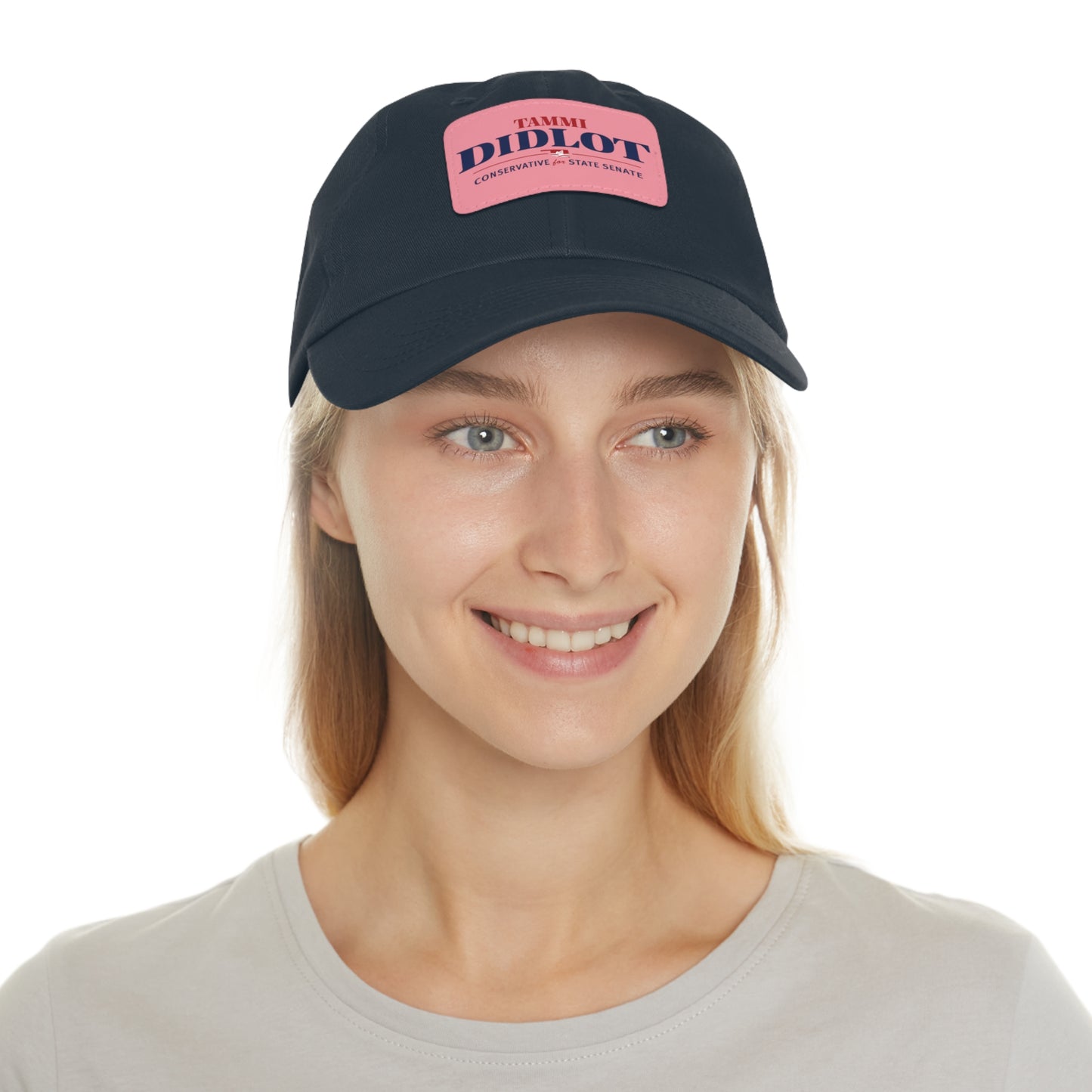 Leather Patch Hat (Rectangle)