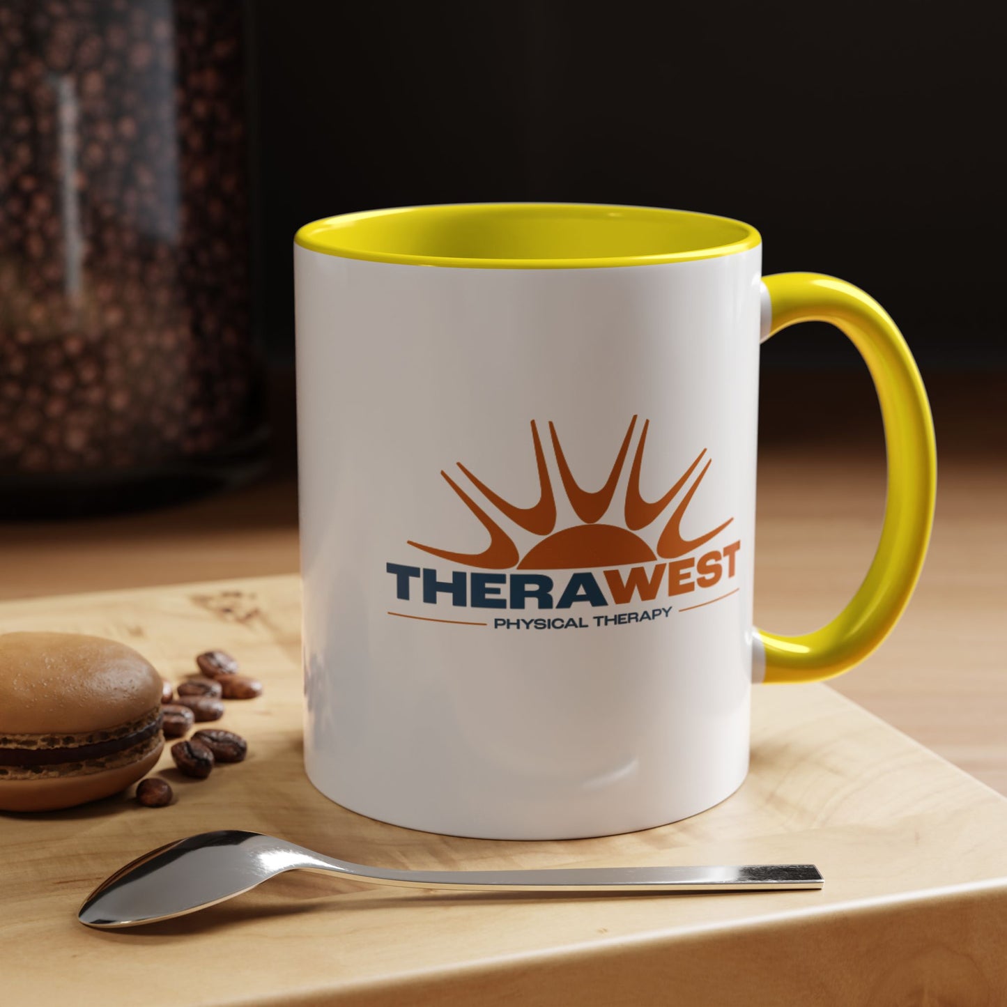 Colorful Handle TheraWest mug 11oz or 15 oz